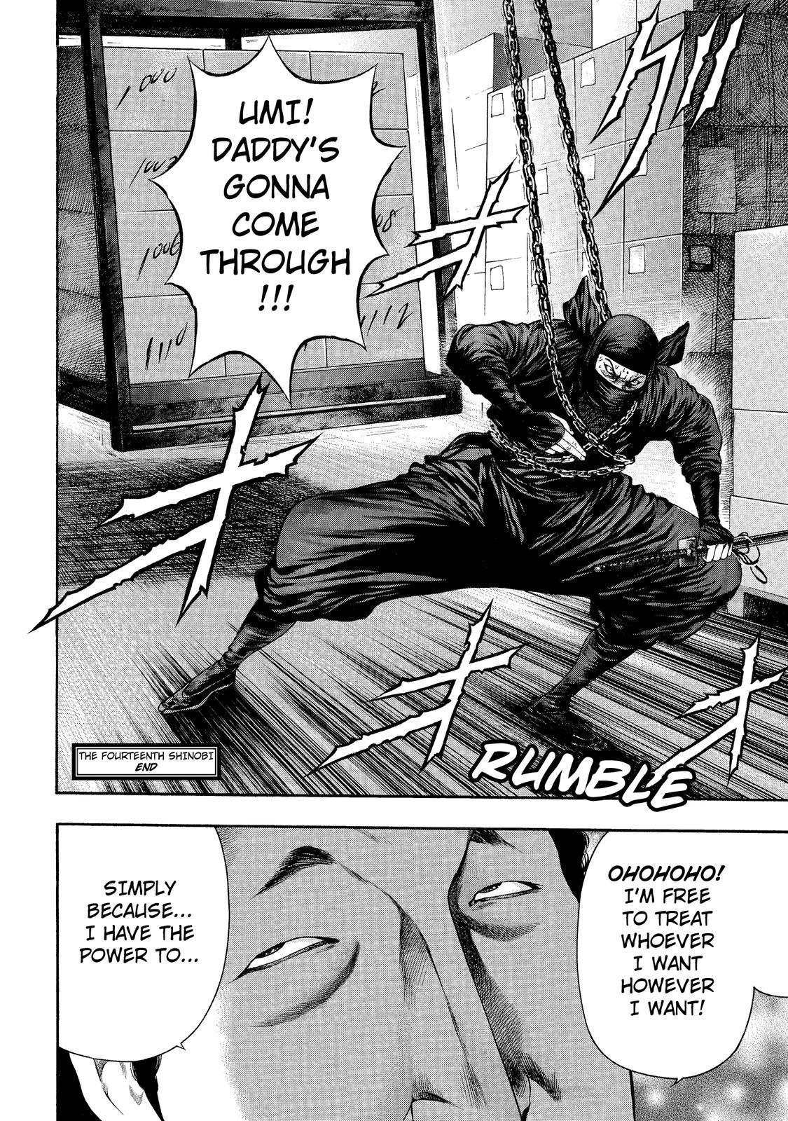 Ninja Papa Chapter 14 page 12 - Chapter 14: Strength and Power