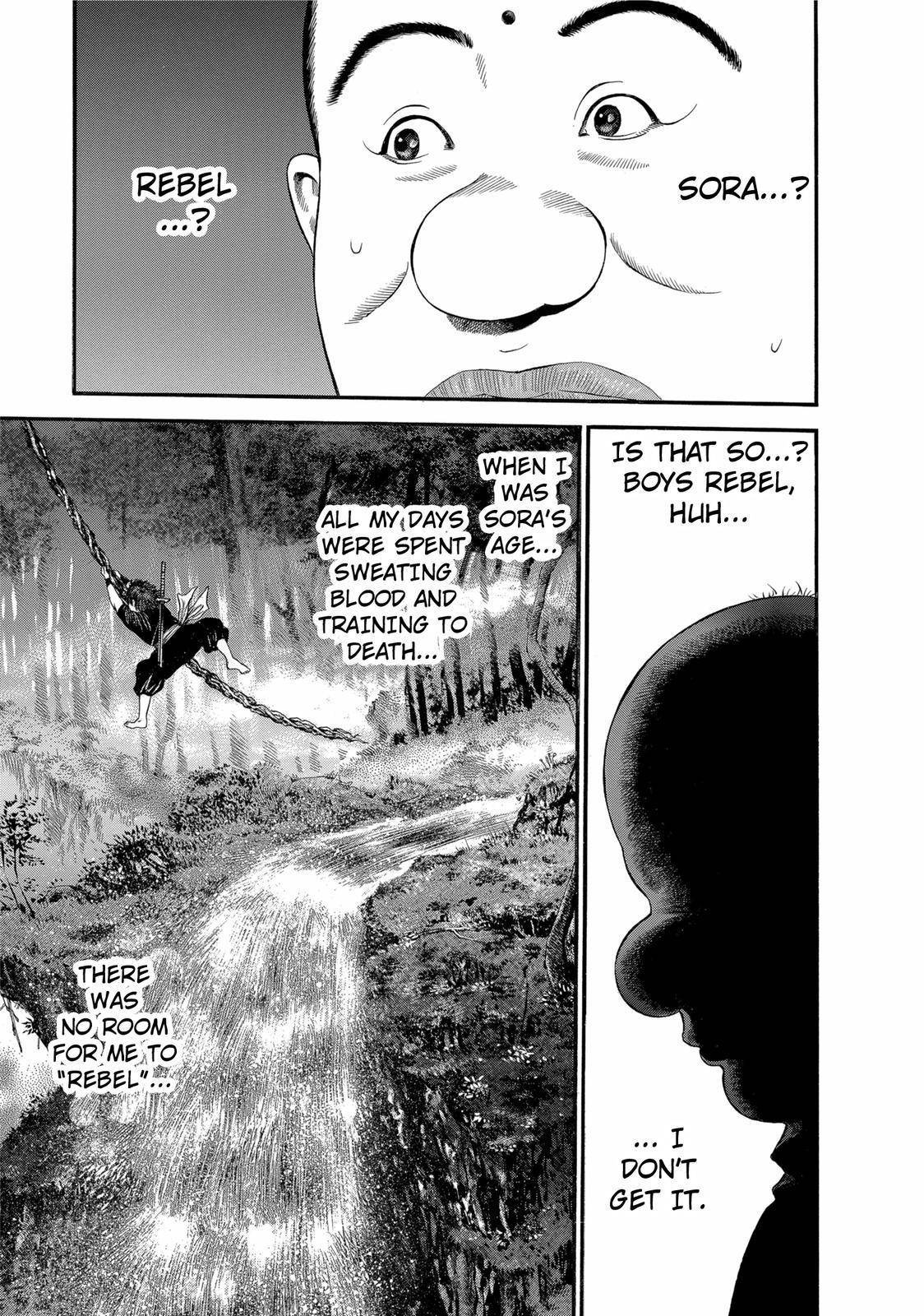 Ninja Papa Chapter 19 page 13 - Chapter 19: Swimming Butterfly Knife
