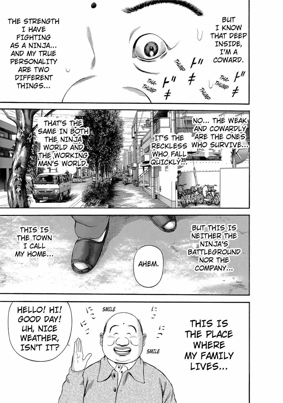 Ninja Papa Chapter 19 page 15 - Chapter 19: Swimming Butterfly Knife