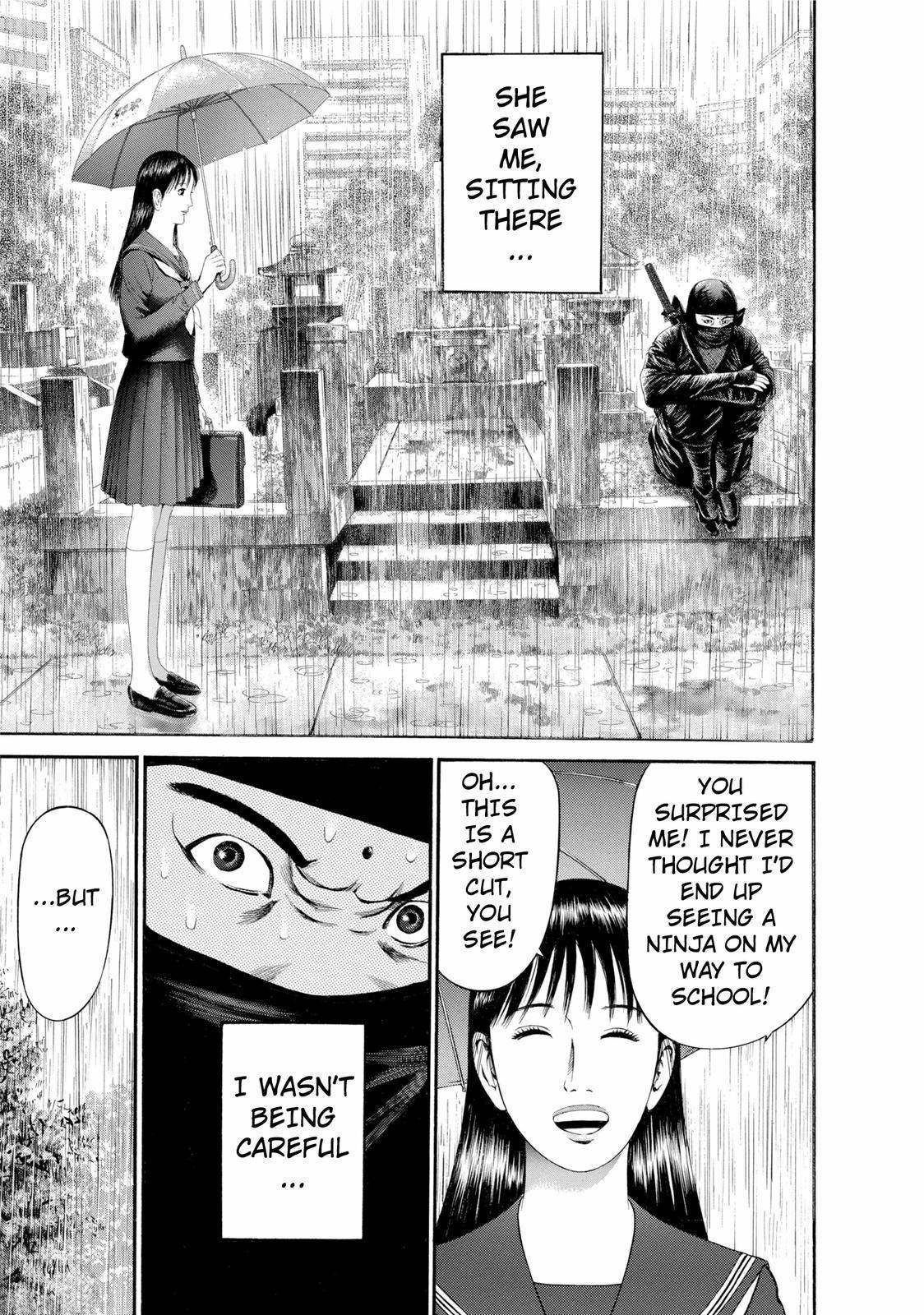 Ninja Papa Chapter 27 page 1 - Chapter 27: Love at the Cemetery
