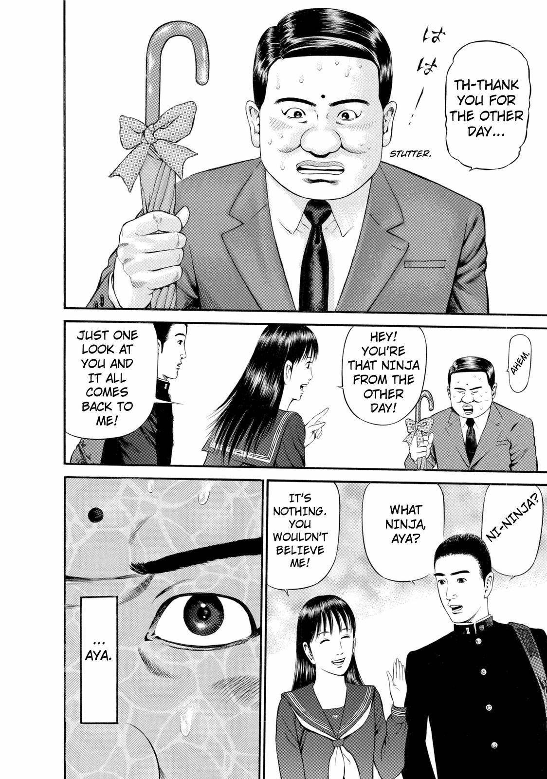 Ninja Papa Chapter 27 page 14 - Chapter 27: Love at the Cemetery