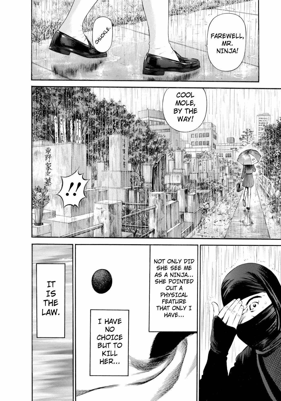 Ninja Papa Chapter 27 page 4 - Chapter 27: Love at the Cemetery