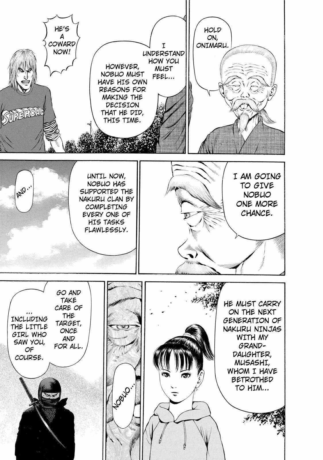 Ninja Papa Chapter 27 page 9 - Chapter 27: Love at the Cemetery