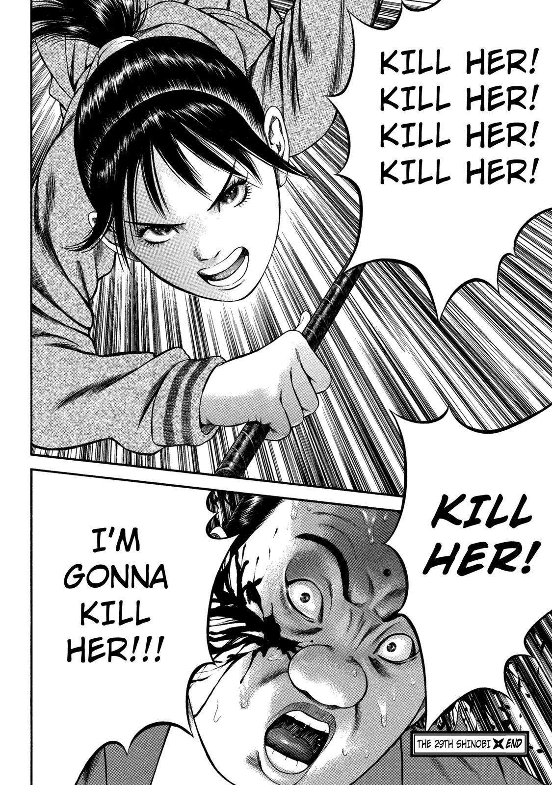 Ninja Papa Chapter 29 page 22 - Chapter 29: Little Girl Ninja Musashi