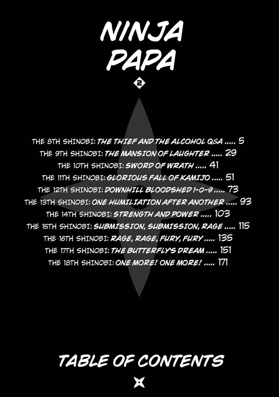 Ninja Papa Chapter 8 page 3 - Chapter 8: The Thief and the Alcohol Q&A