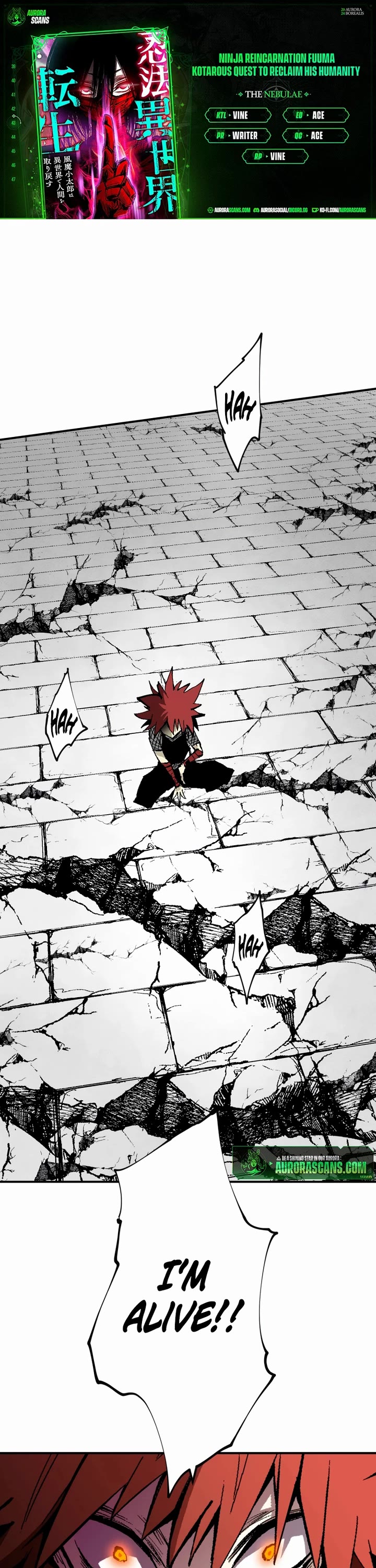 Ninja Reincarnation: Fuuma Kotarou's Quest to Reclaim His Humanity Chapter 43 page 1 - Chapter 43