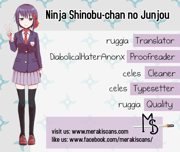 Ninja Shinobu-chan no Junjou Chapter 1 page 1 - Chapter 1: ...An average girl