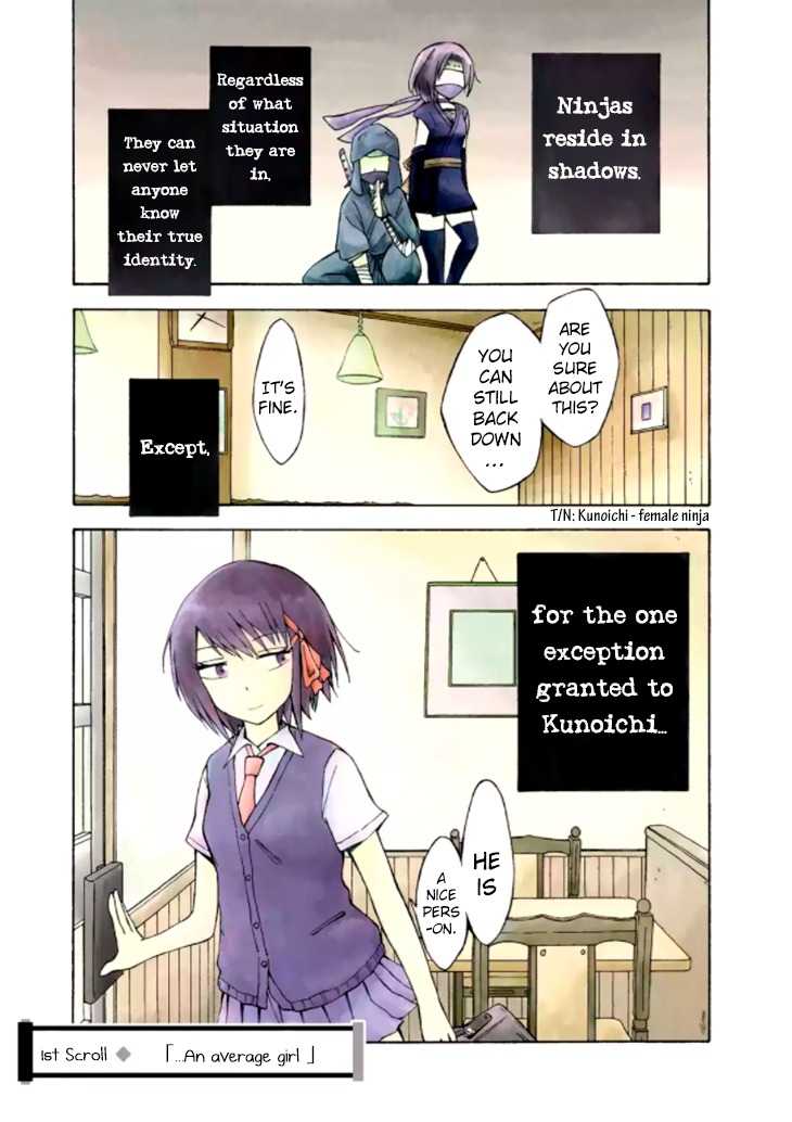 Ninja Shinobu-chan no Junjou Chapter 1 page 5 - Chapter 1: ...An average girl