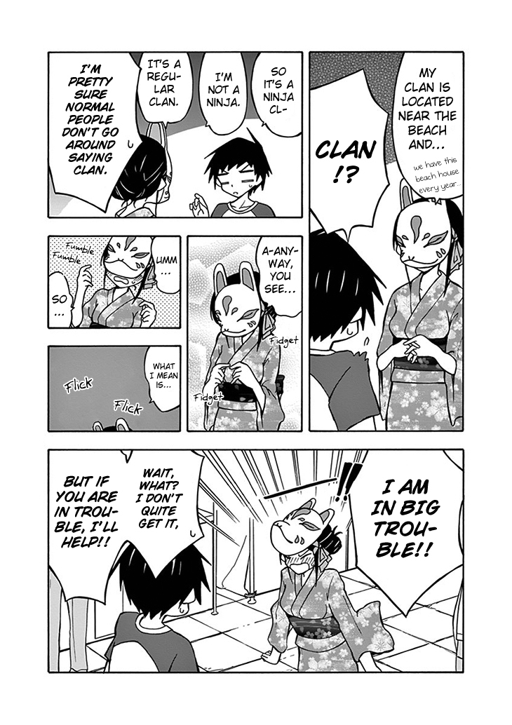 Ninja Shinobu-chan no Junjou Chapter 11 page 8 - Chapter 11: Waterboarding