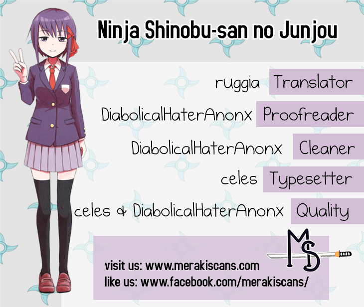 Ninja Shinobu-chan no Junjou Chapter 12 page 1 - Chapter 12: Exciting! Ninja Land