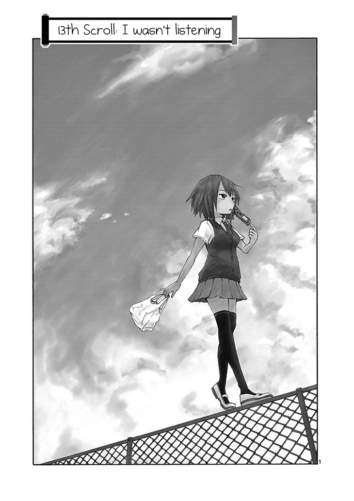 Ninja Shinobu-chan no Junjou Chapter 13 page 6 - Chapter 13: I wasn't Listening