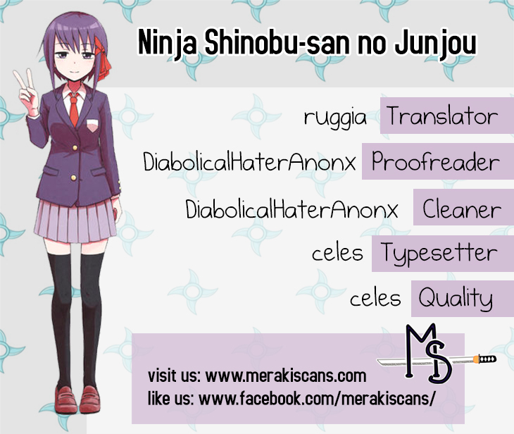 Ninja Shinobu-chan no Junjou Chapter 14 page 1 - Chapter 14: Selfish girl