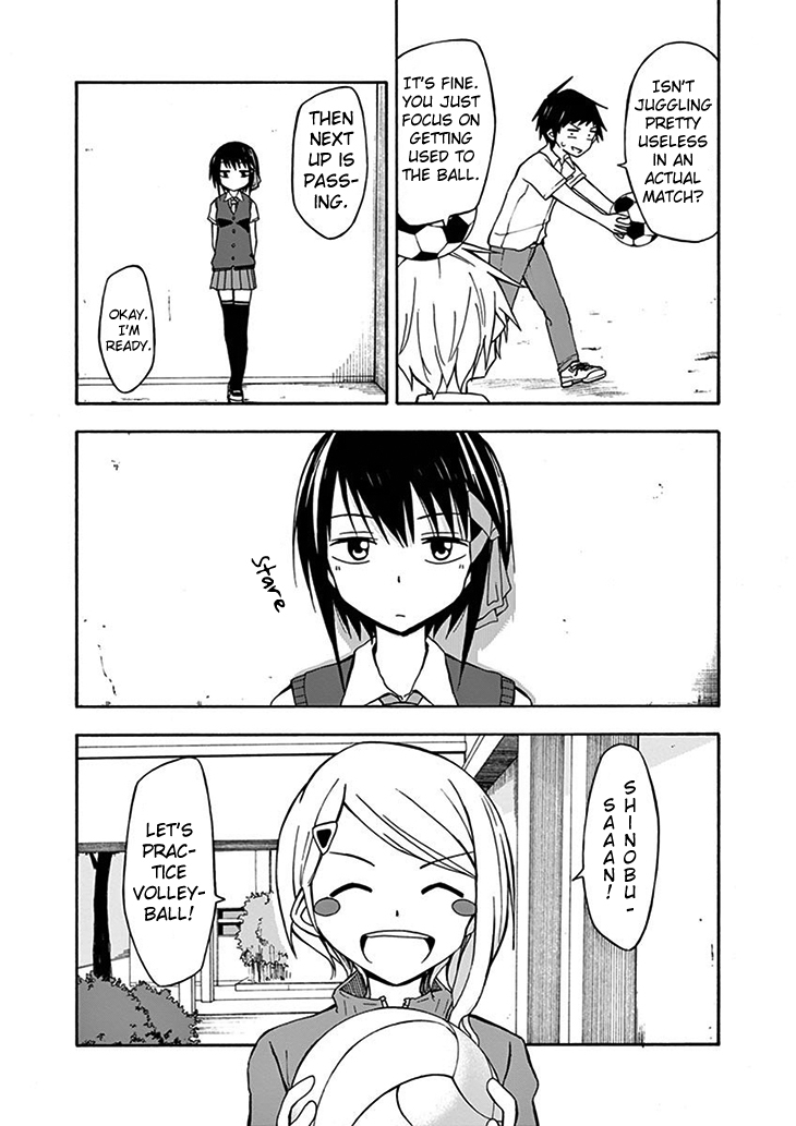 Ninja Shinobu-chan no Junjou Chapter 16 page 20 - Chapter 16: Let's talk about soccer