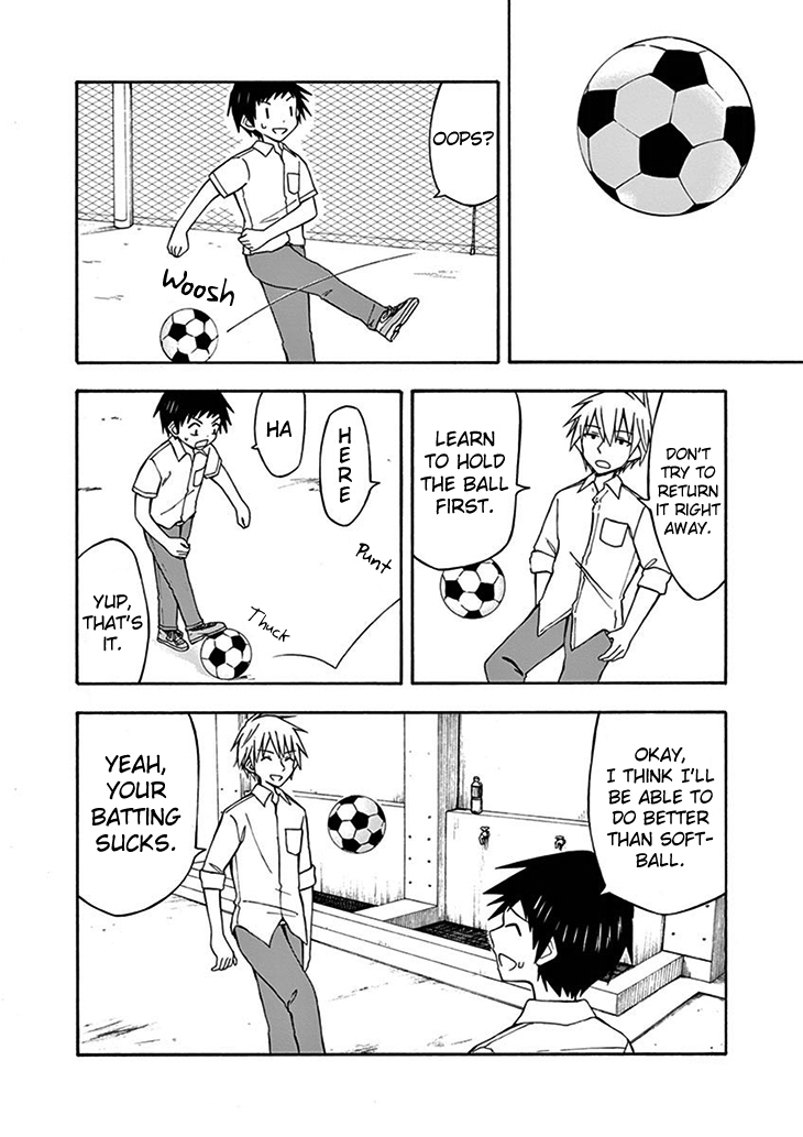 Ninja Shinobu-chan no Junjou Chapter 16 page 8 - Chapter 16: Let's talk about soccer