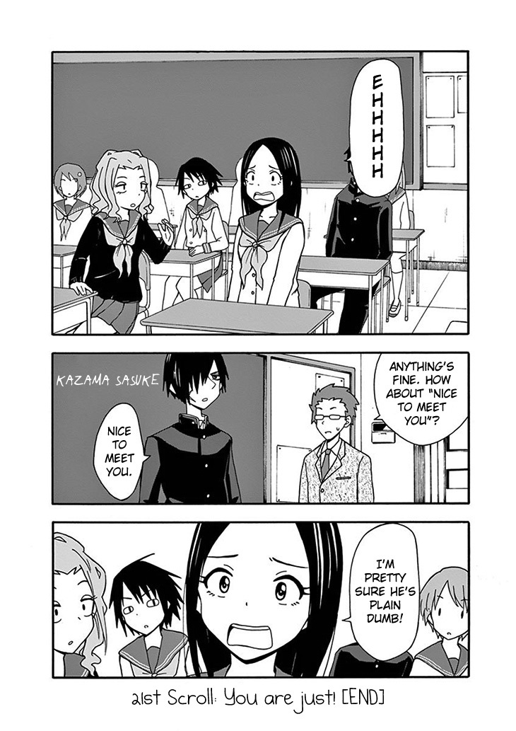 Ninja Shinobu-chan no Junjou Chapter 21 page 36 - Chapter 21: You are just!