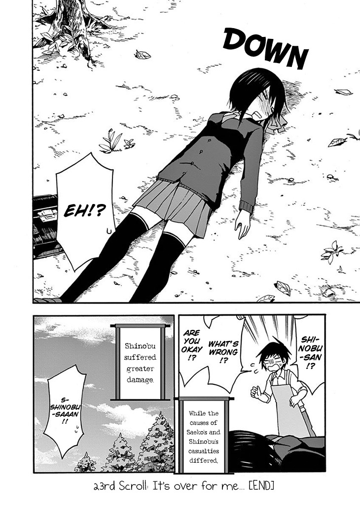 Ninja Shinobu-chan no Junjou Chapter 23 page 36 - Chapter 23: It's all over for me...