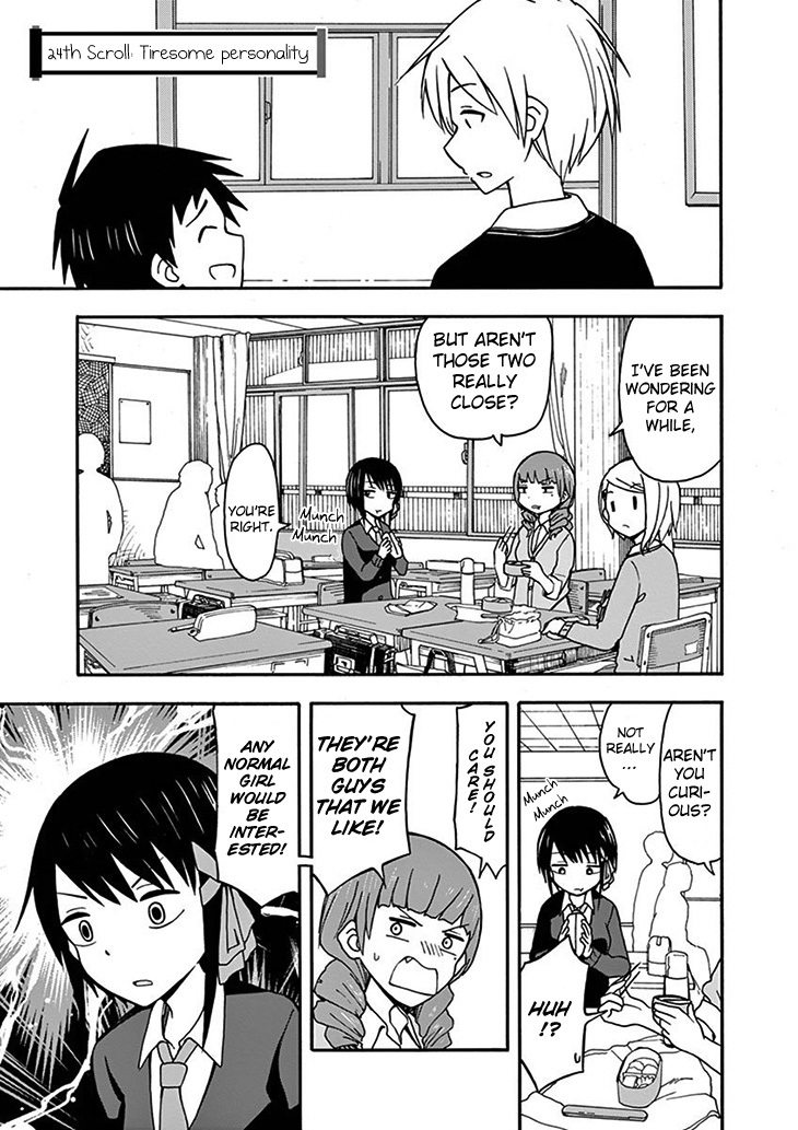 Ninja Shinobu-chan no Junjou Chapter 24 page 3 - Chapter 24: Tiresome personality