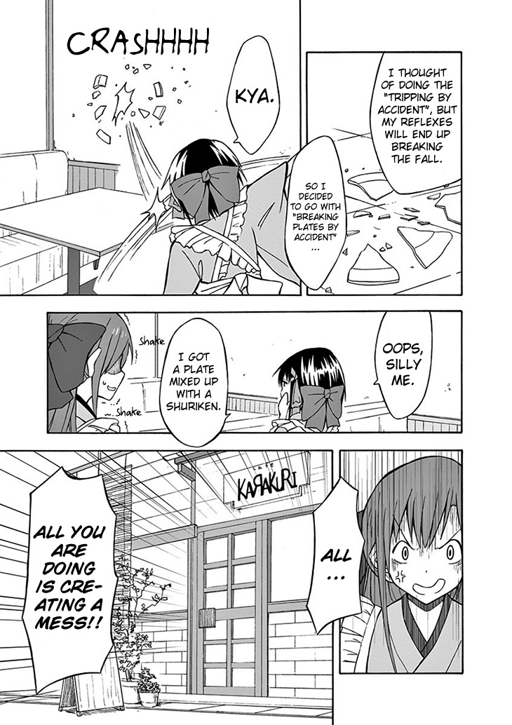 Ninja Shinobu-chan no Junjou Chapter 3 page 8 - Chapter 3: I am a klutz