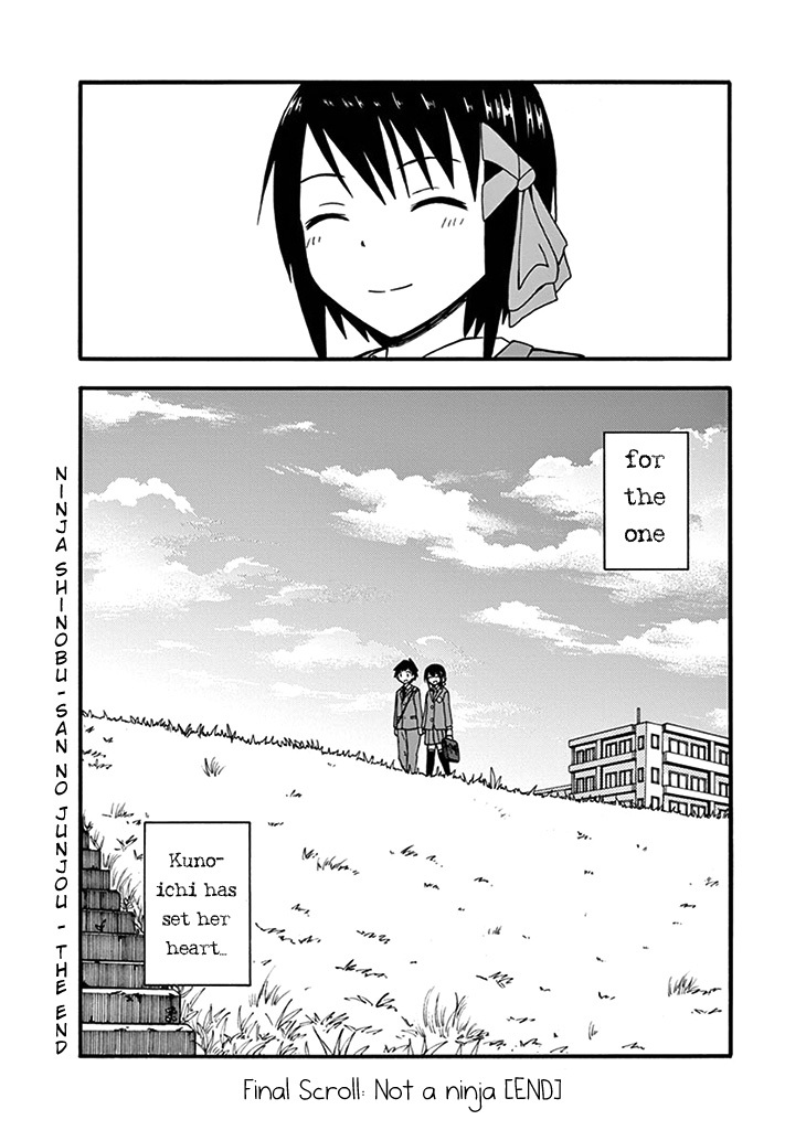 Ninja Shinobu-chan no Junjou Chapter 30 page 36 - Chapter 30: Not a ninja [END]