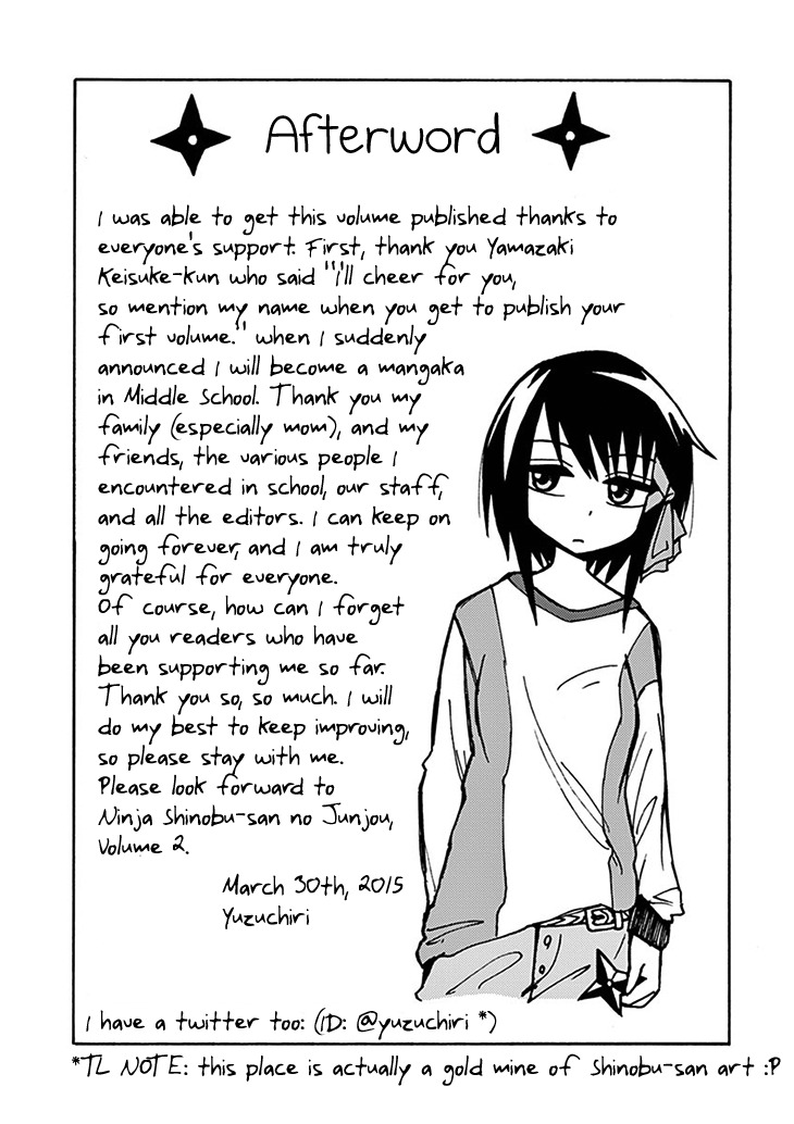 Ninja Shinobu-chan no Junjou Chapter 6 page 34 - Chapter 6: Only 9 years old