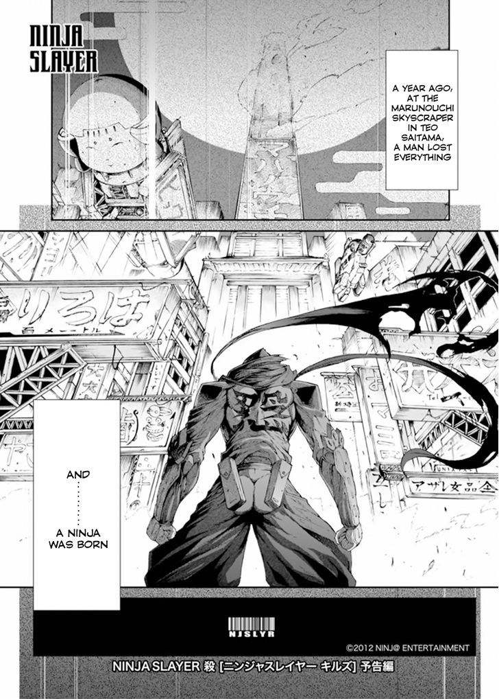 Ninja Slayer Setsu Chapter 1 page 1 - Chapter 1 : Read Online