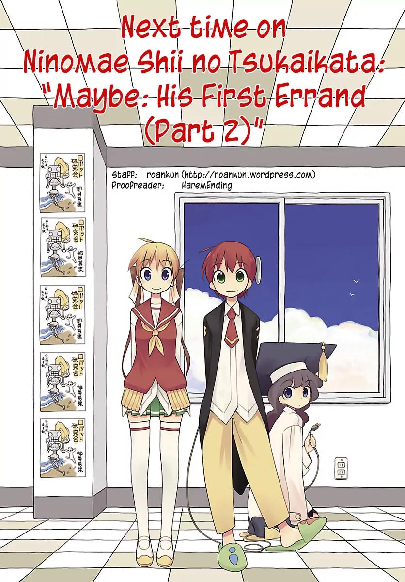 Ninomae Shii no Tsukaikata Chapter 11 page 17 - Chapter 11: Maybe: His First Errand (Part 1)