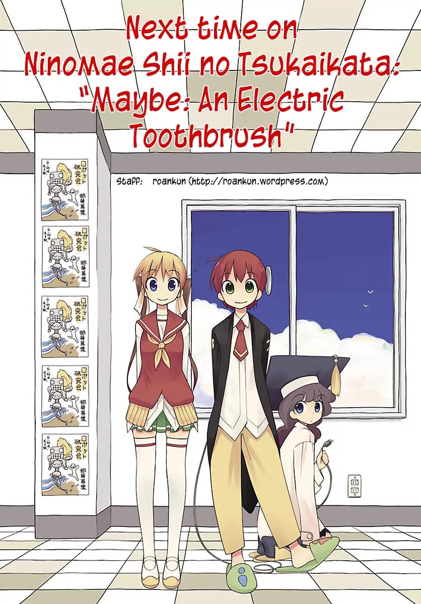 Ninomae Shii no Tsukaikata Chapter 13 page 9 - Chapter 13: Maybe: Away
