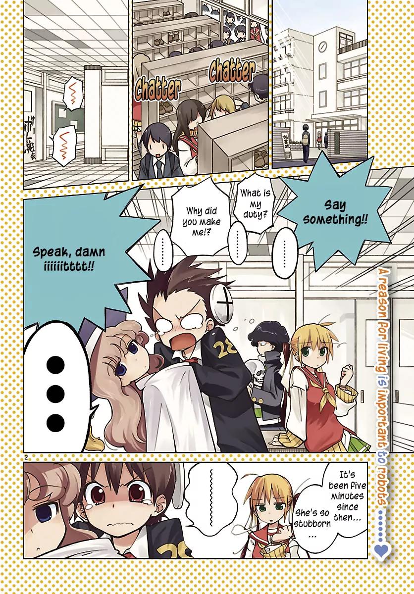 Ninomae Shii no Tsukaikata Chapter 2 page 2 - Chapter 2: Maybe: A Security Robot