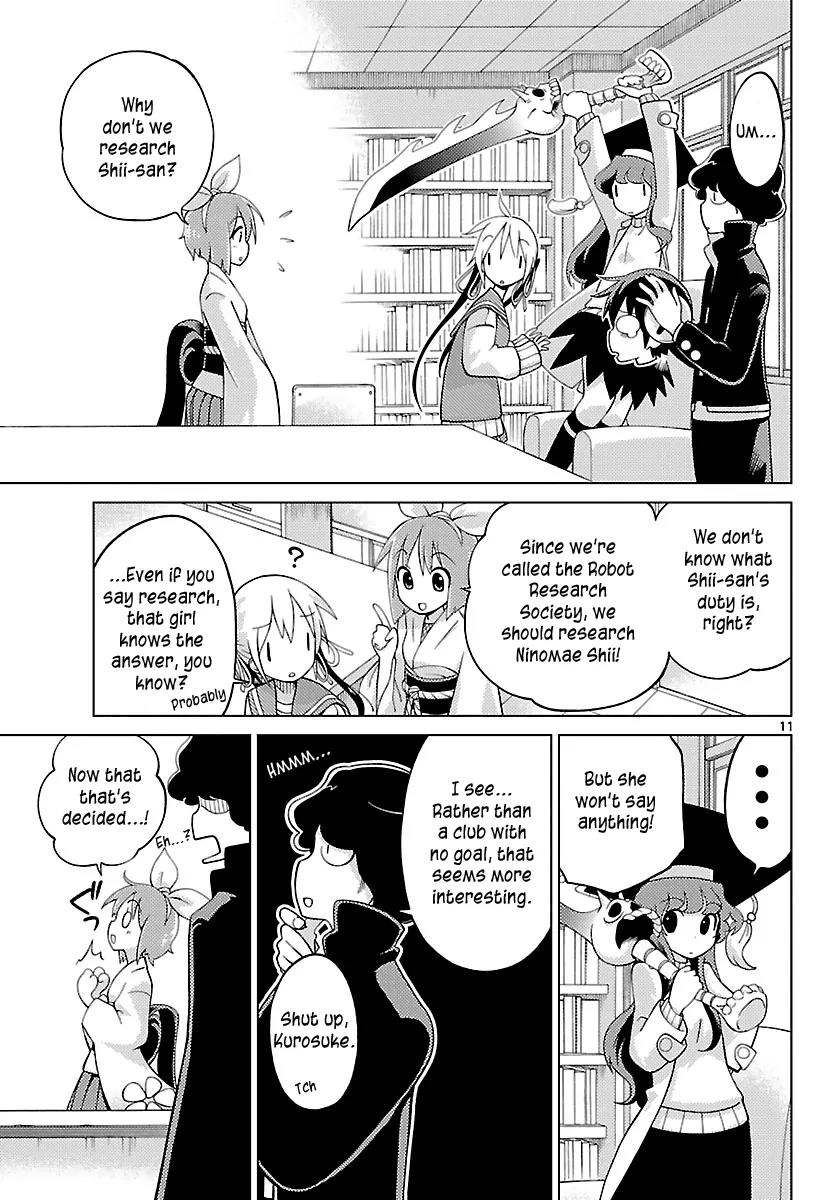 Ninomae Shii no Tsukaikata Chapter 5 page 11 - Chapter 5: Maybe: A Fusion Robot (Part 1)