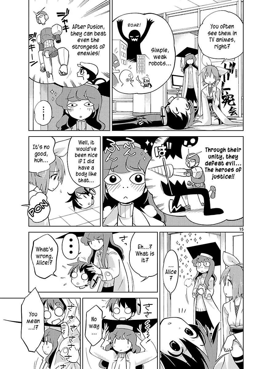 Ninomae Shii no Tsukaikata Chapter 5 page 15 - Chapter 5: Maybe: A Fusion Robot (Part 1)