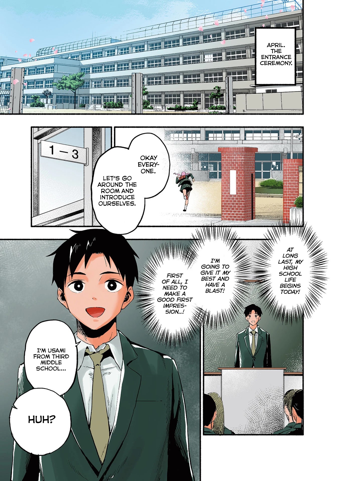 Nirugame-chan With the Huge Ass and Usami-kun Chapter 0.1 page 1 - Chapter 0.1: Prologue