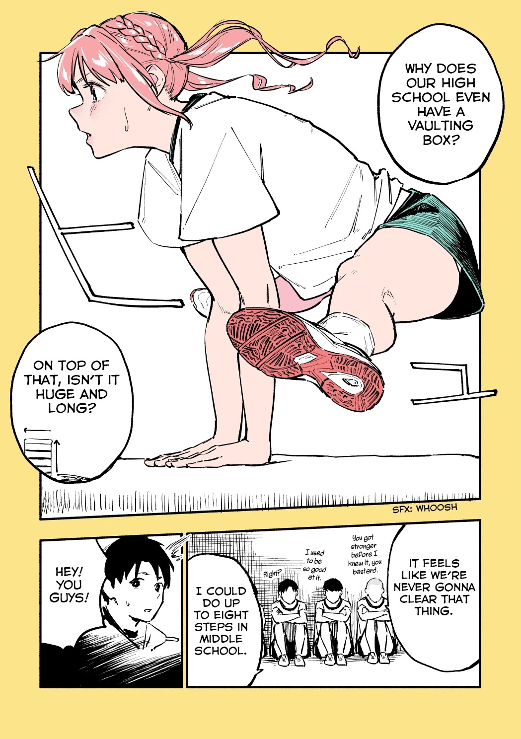 Nirugame-chan With the Huge Ass and Usami-kun Chapter 24 page 1 - Chapter 24: A Story of a Girl With a Huge Ass Who Makes It Over