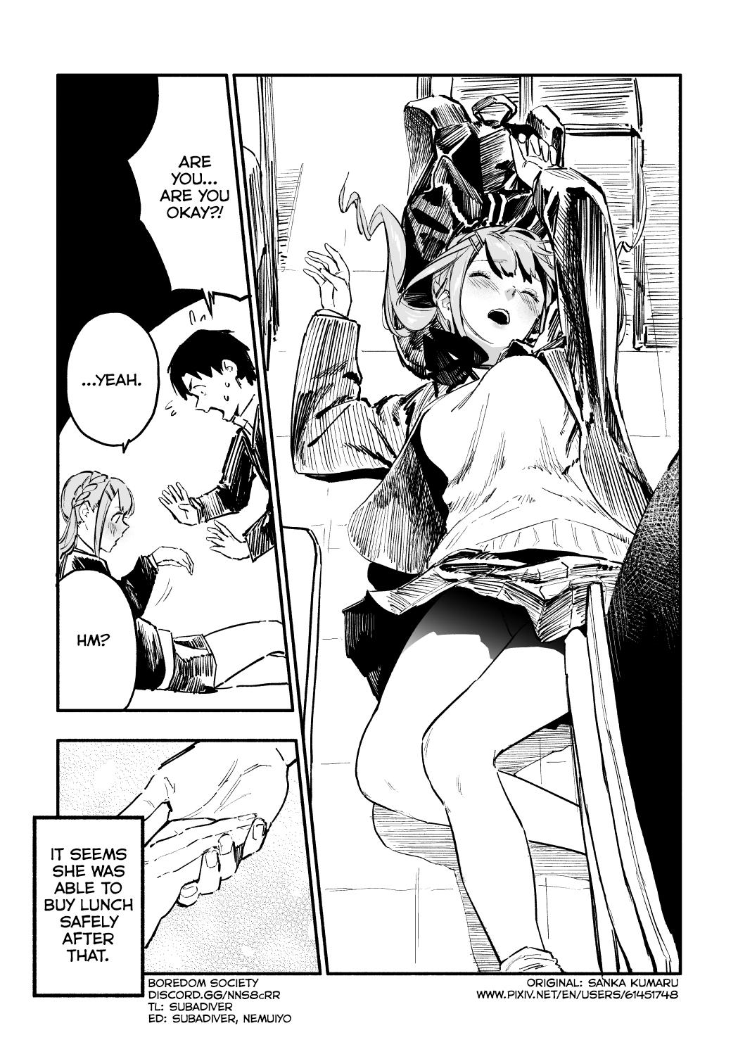 Nirugame-chan With the Huge Ass and Usami-kun Chapter 25 page 4 - Chapter 25: A Story of a Girl With a Huge Ass Who Gets Stuck in Class