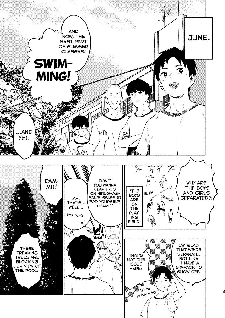 Nirugame-chan With the Huge Ass and Usami-kun Chapter 30 page 12 - Chapter 30: Sample of Comitia 136's new book, "My Classmate with the Huge Ass"