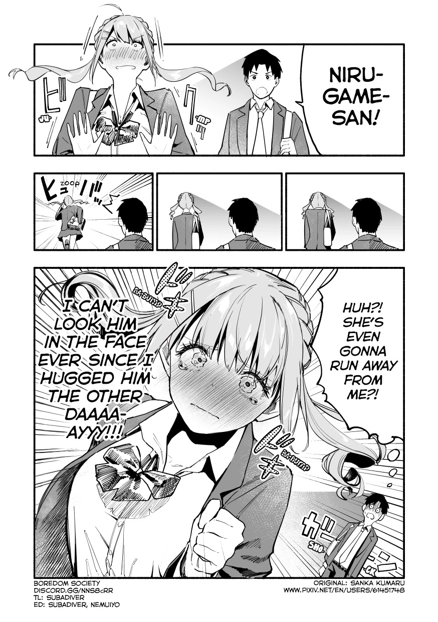 Nirugame-chan With the Huge Ass and Usami-kun Chapter 31 page 4 - Chapter 31: A Story of a Girl With a Huge Ass Who's Avoiding Me