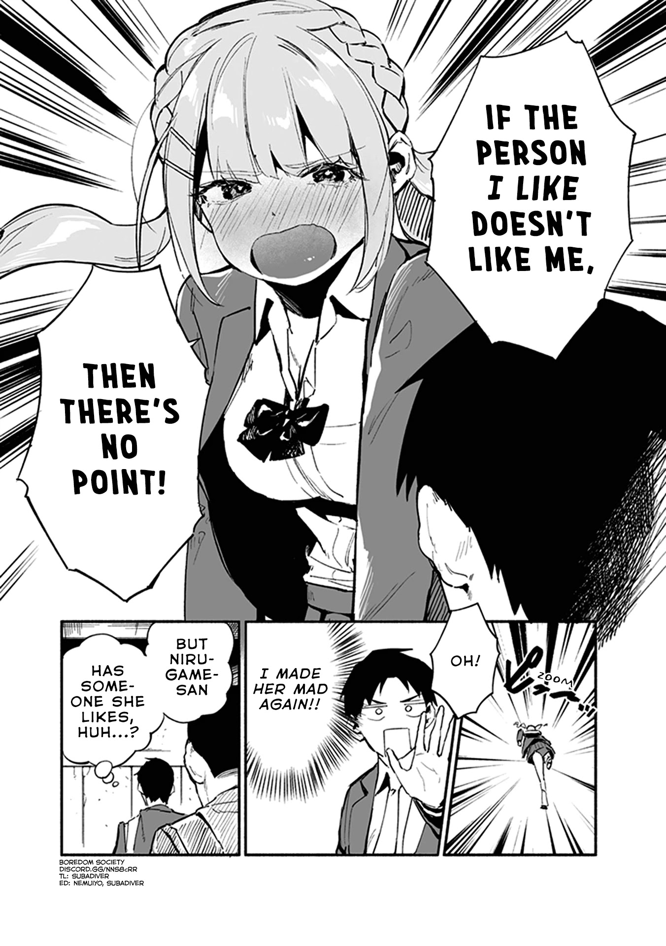 Nirugame-chan With the Huge Ass and Usami-kun Chapter 33.5 page 4 - Chapter 33.5: A Girl With a Huge Ass who Unintentionally Confesses