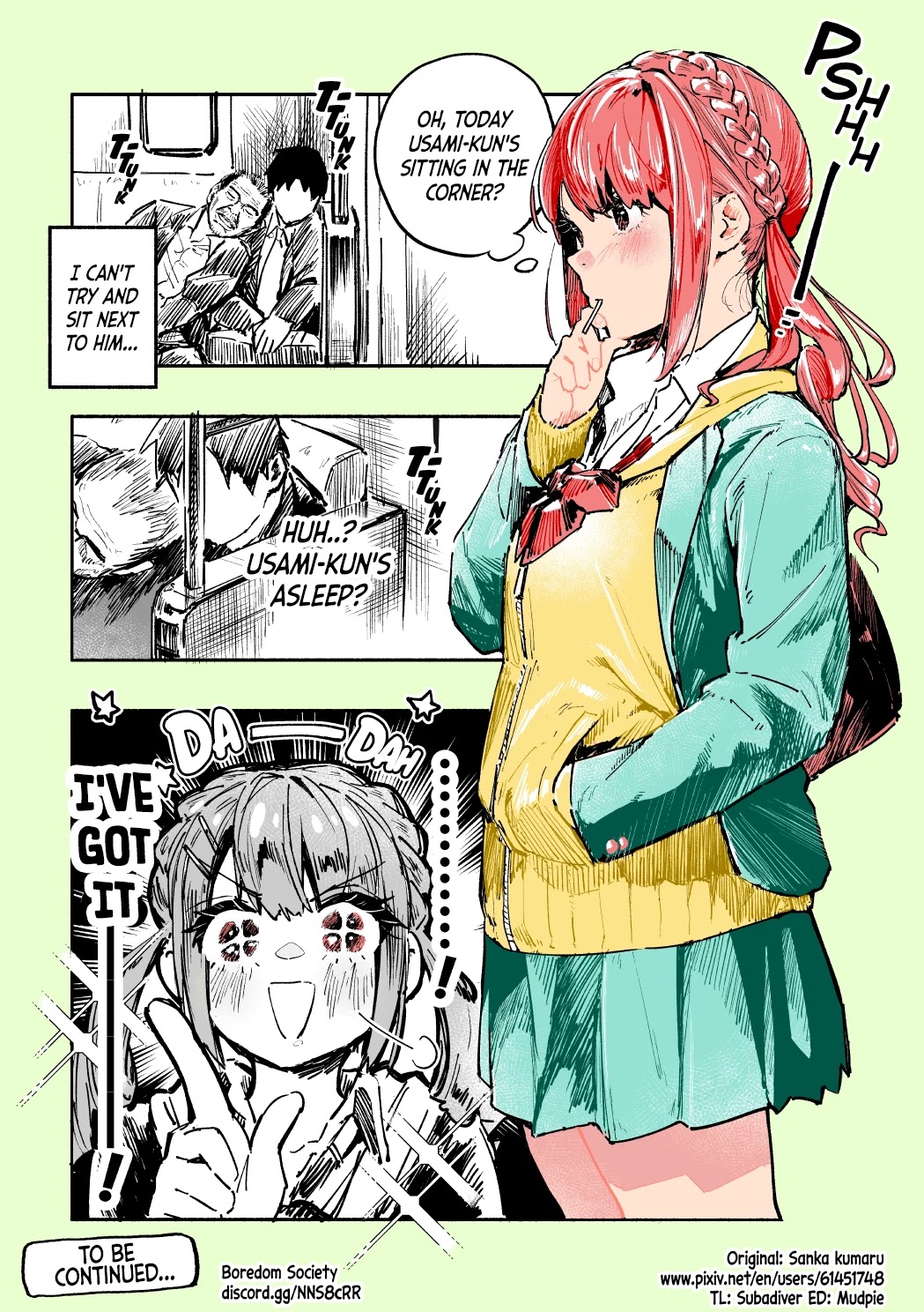 Nirugame-chan With the Huge Ass and Usami-kun Chapter 8 page 1 - Chapter 8: Nirugame-chan Who Has an Idea (Continued)