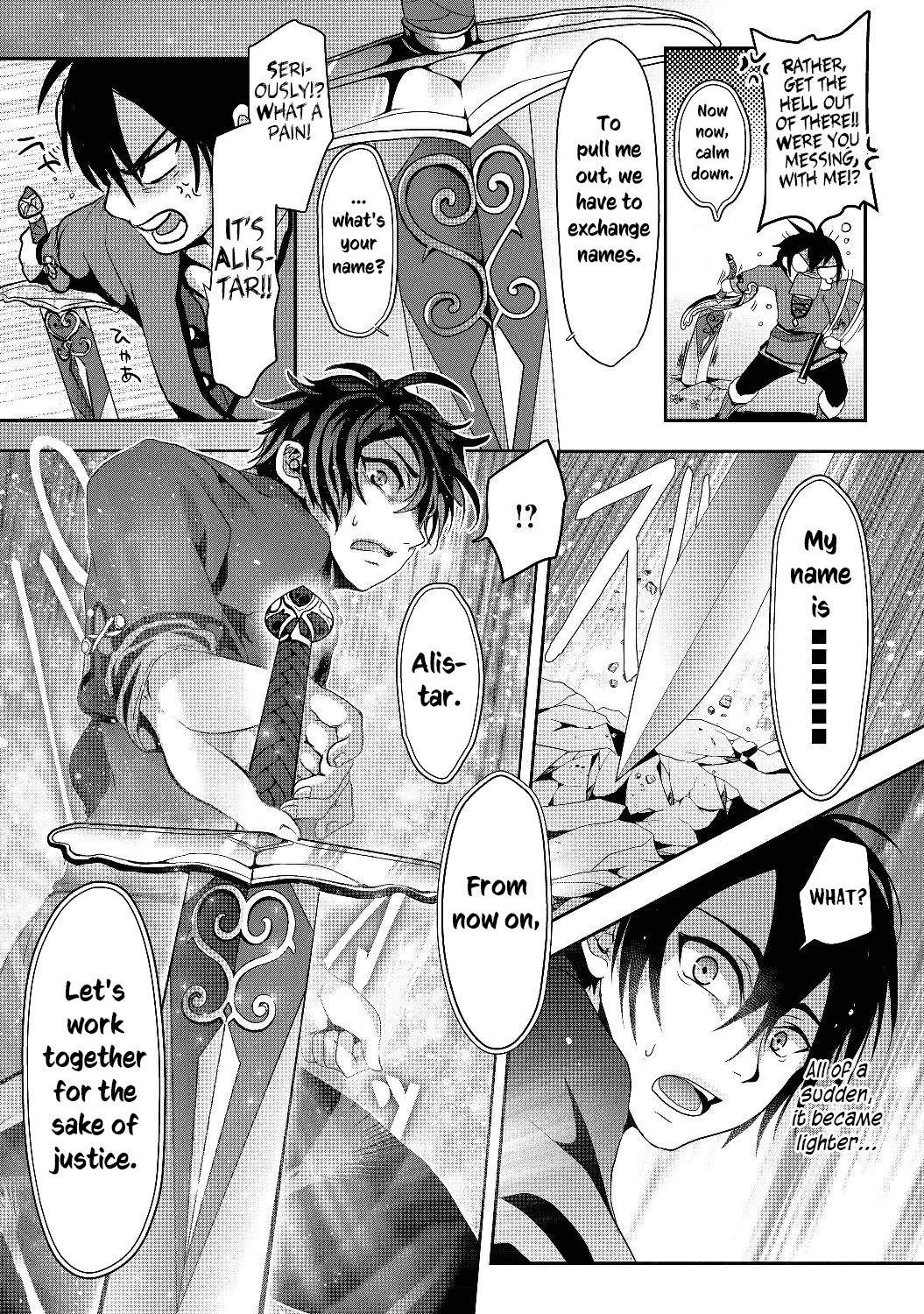 Nise Seiken Monogatari: Osananajimi no Seijo o Uttara Michizure ni Sareta Chapter 1 page 31 - Chapter 1
