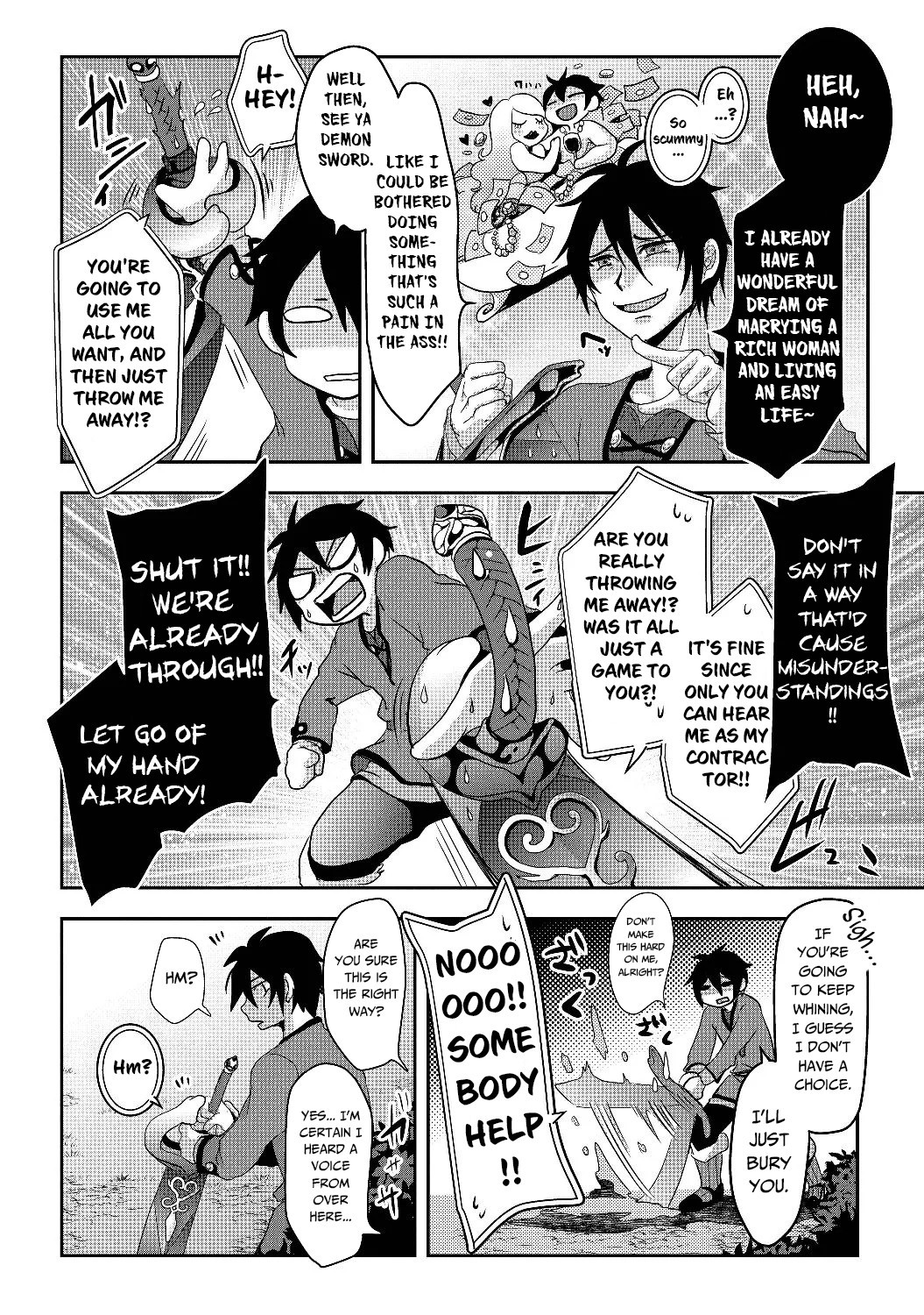 Nise Seiken Monogatari: Osananajimi no Seijo o Uttara Michizure ni Sareta Chapter 1 page 52 - Chapter 1