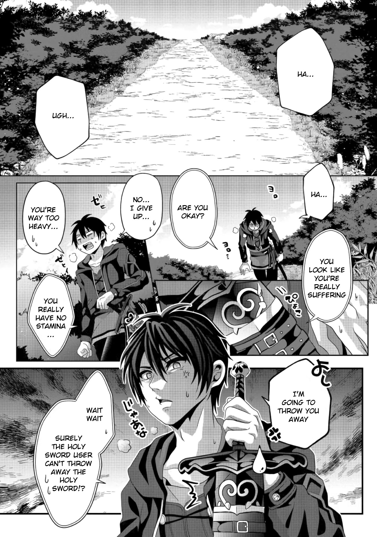 Nise Seiken Monogatari: Osananajimi no Seijo o Uttara Michizure ni Sareta Chapter 10 page 1 - Chapter 10