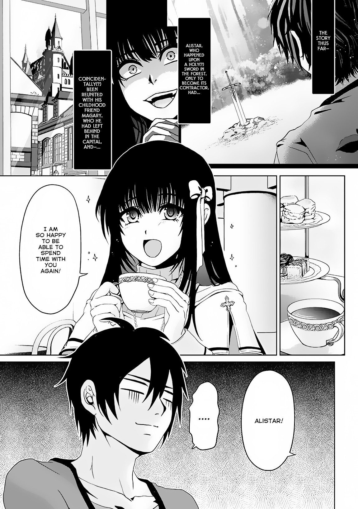 Nise Seiken Monogatari: Osananajimi no Seijo o Uttara Michizure ni Sareta Chapter 2 page 2 - Chapter 2