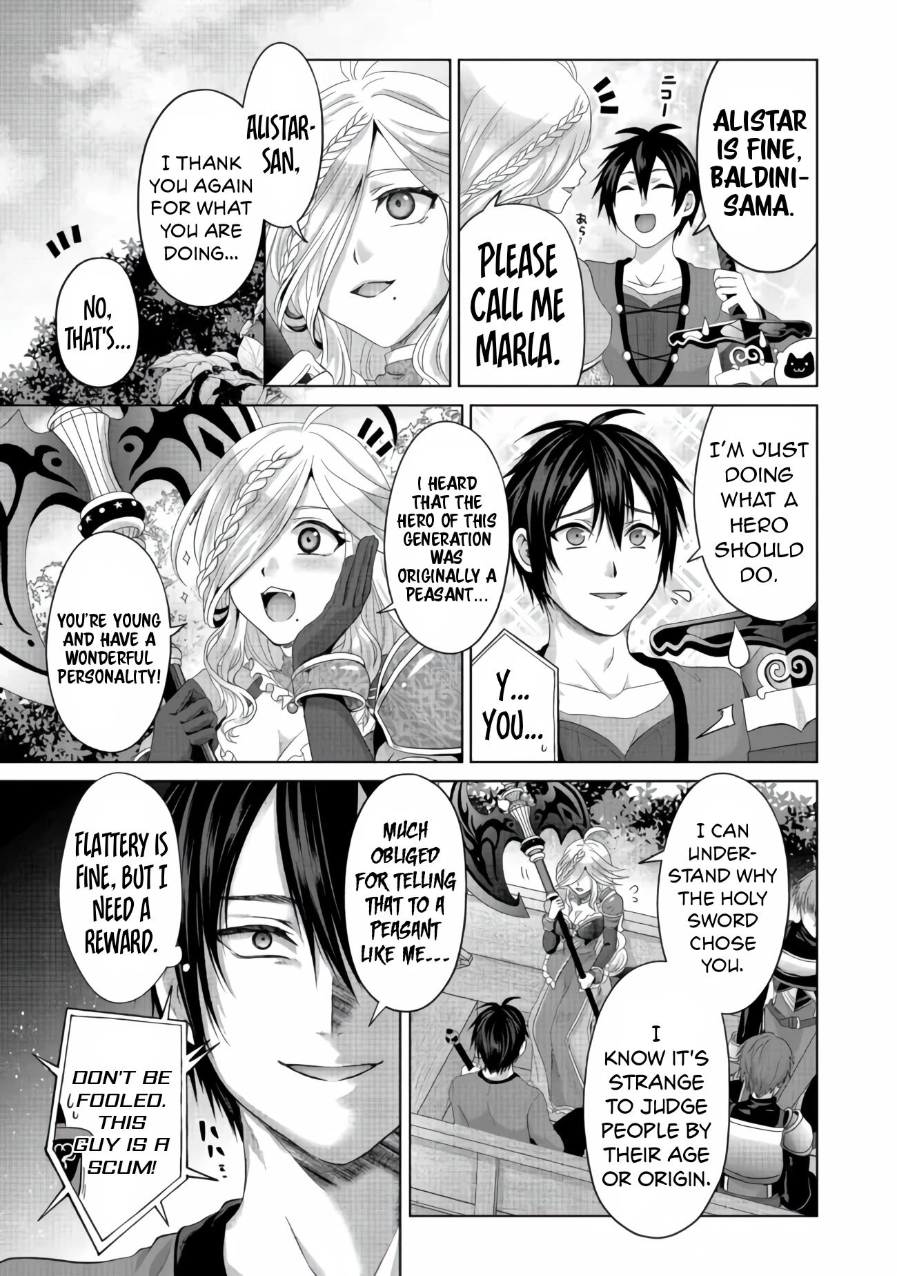 Nise Seiken Monogatari: Osananajimi no Seijo o Uttara Michizure ni Sareta Chapter 24 page 4 - Chapter 24