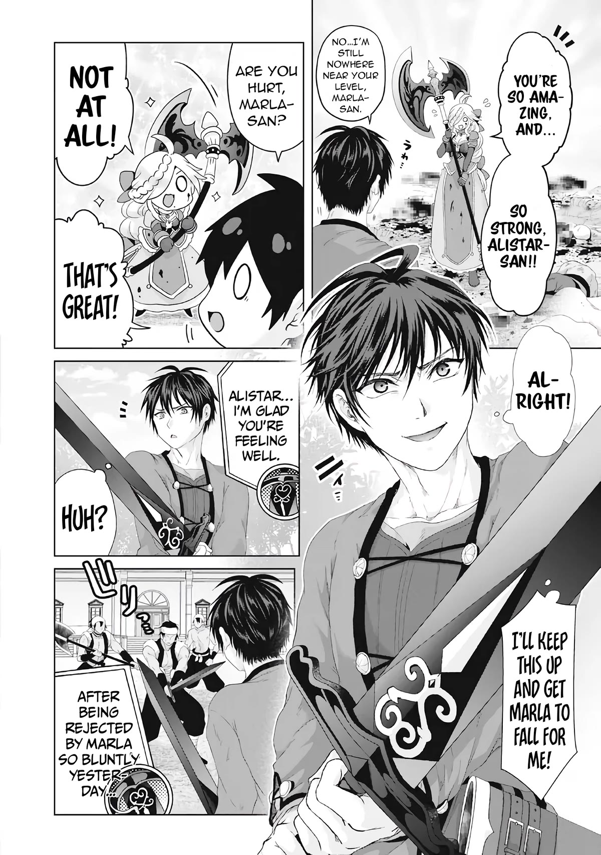Nise Seiken Monogatari: Osananajimi no Seijo o Uttara Michizure ni Sareta Chapter 28 page 3 - Chapter 28