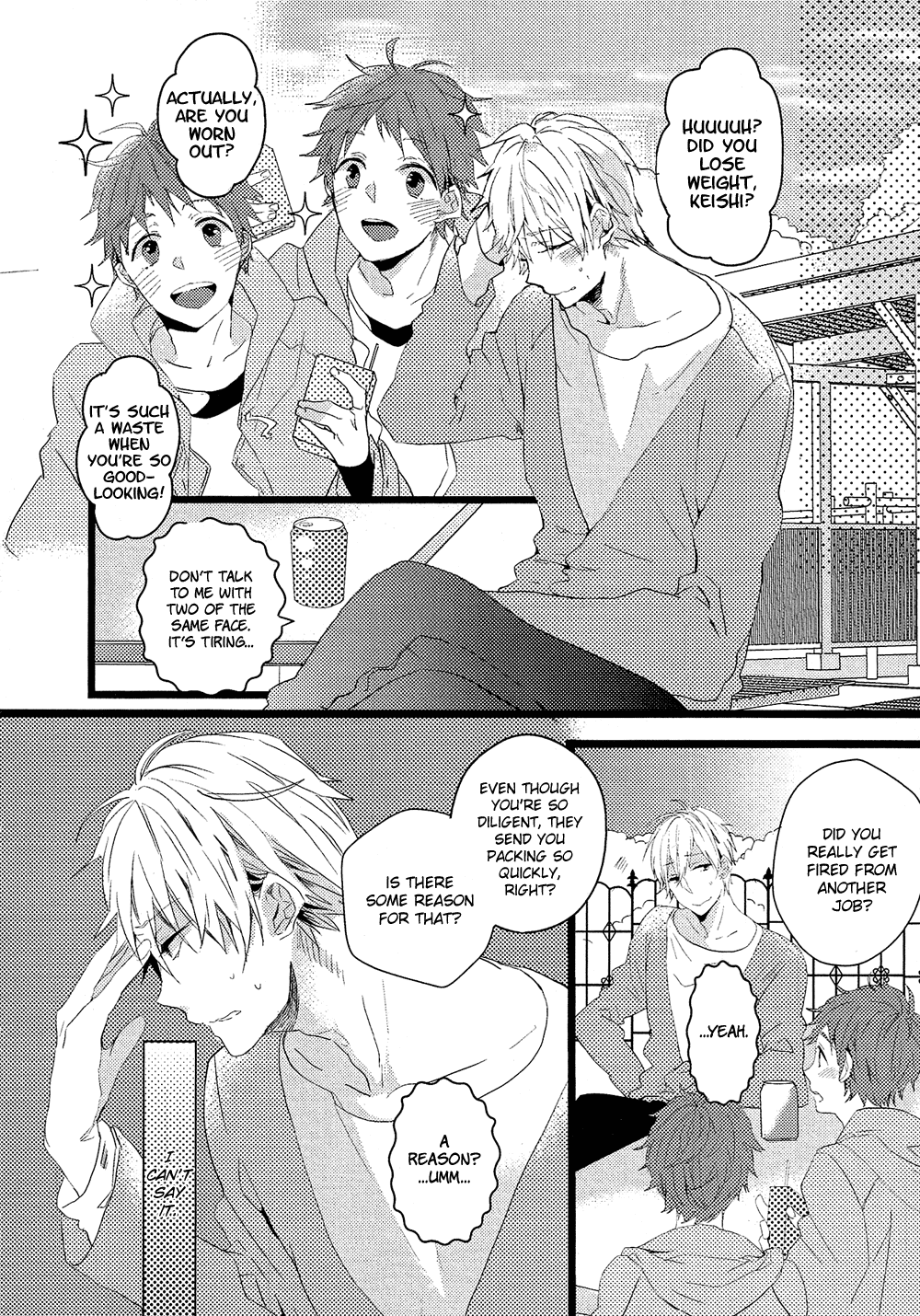 Nise x Koi Boyfriend Chapter 1.3 page 5 - Vol.1 Chapter 3: Yowamushi Kareshi to Rokudenashi