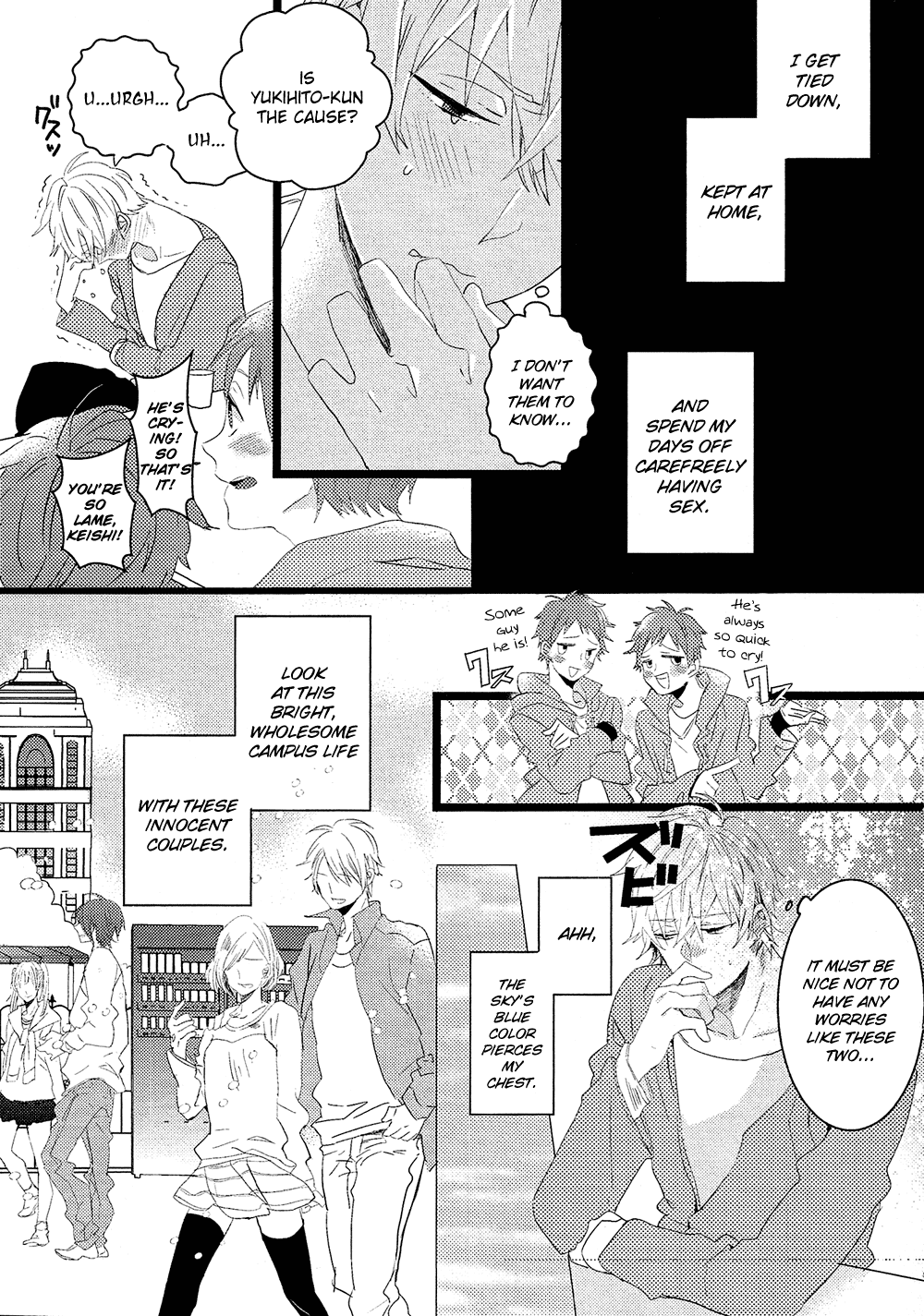 Nise x Koi Boyfriend Chapter 1.3 page 6 - Vol.1 Chapter 3: Yowamushi Kareshi to Rokudenashi