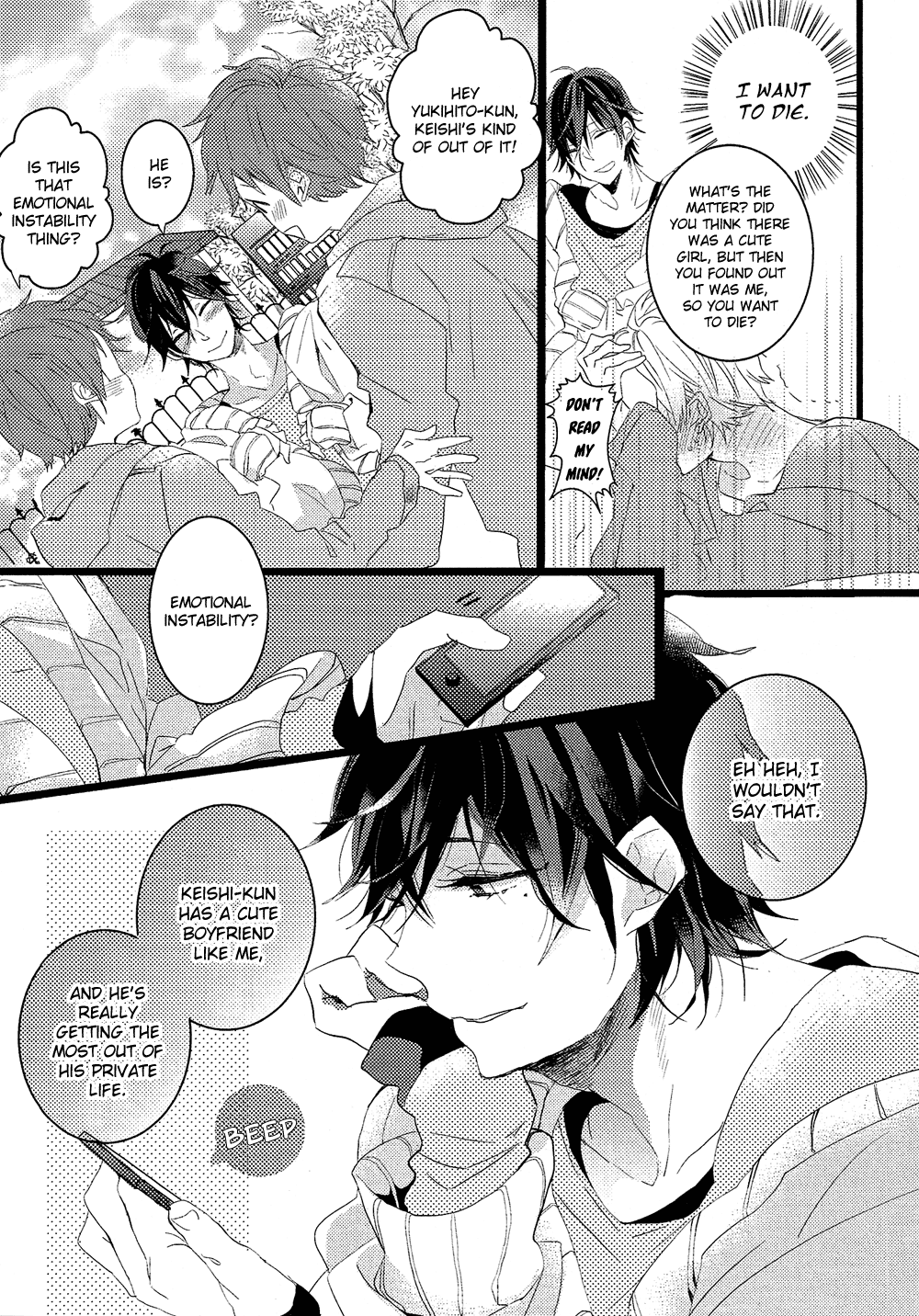 Nise x Koi Boyfriend Chapter 1.3 page 8 - Vol.1 Chapter 3: Yowamushi Kareshi to Rokudenashi