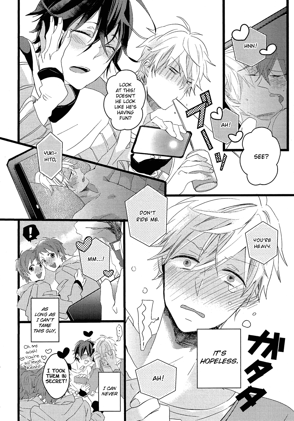 Nise x Koi Boyfriend Chapter 1.3 page 9 - Vol.1 Chapter 3: Yowamushi Kareshi to Rokudenashi