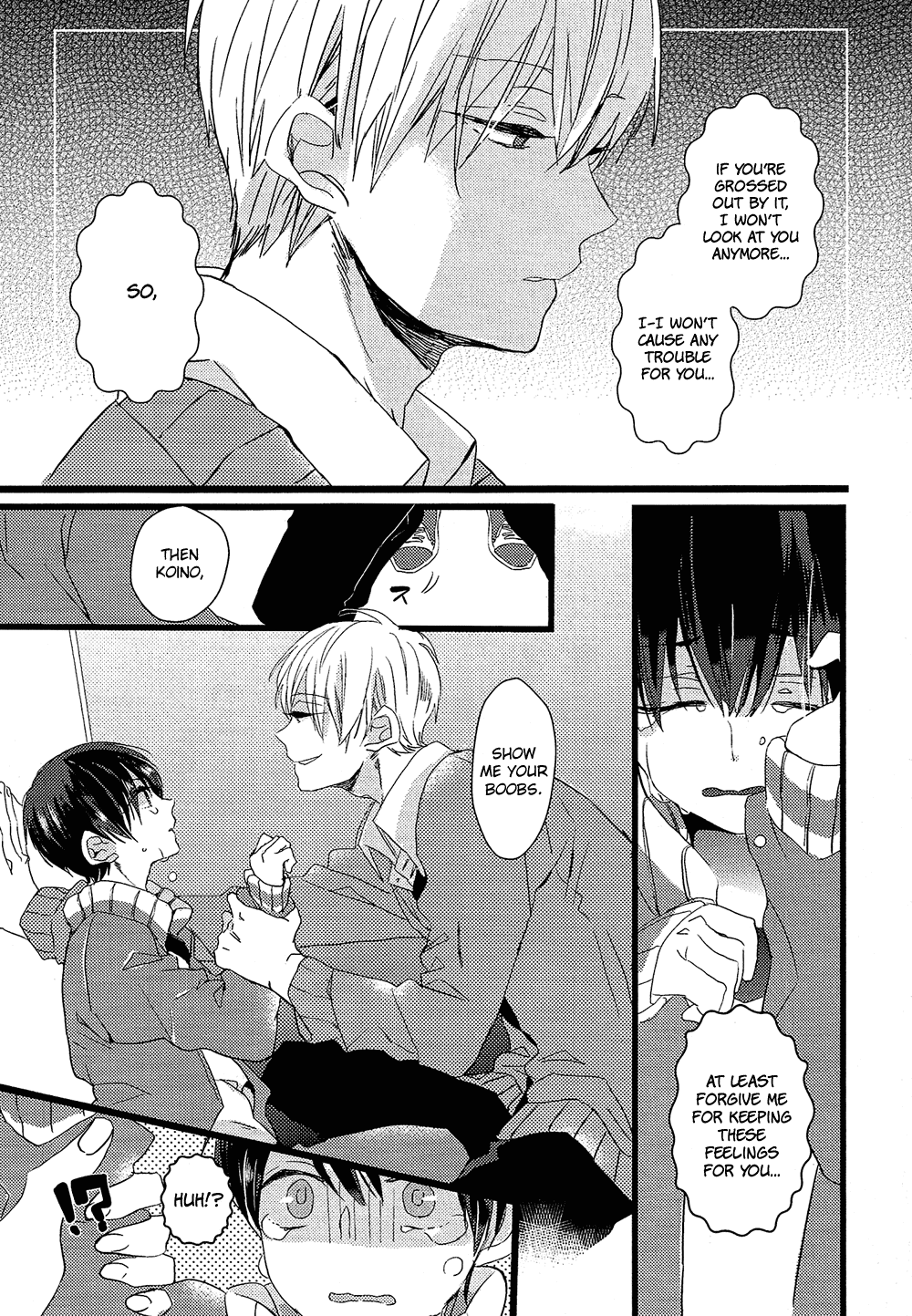 Nise x Koi Boyfriend Chapter 1.4 page 12 - Vol.1 Chapter 4: Kimi to Boku de Chouchou Musubi o