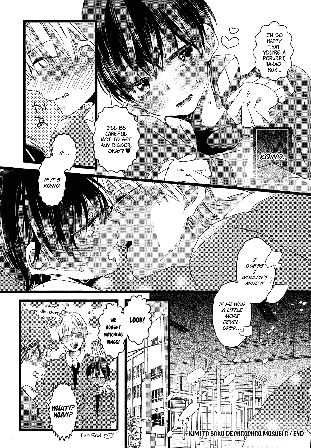 Nise x Koi Boyfriend Chapter 1.4 page 17 - Vol.1 Chapter 4: Kimi to Boku de Chouchou Musubi o