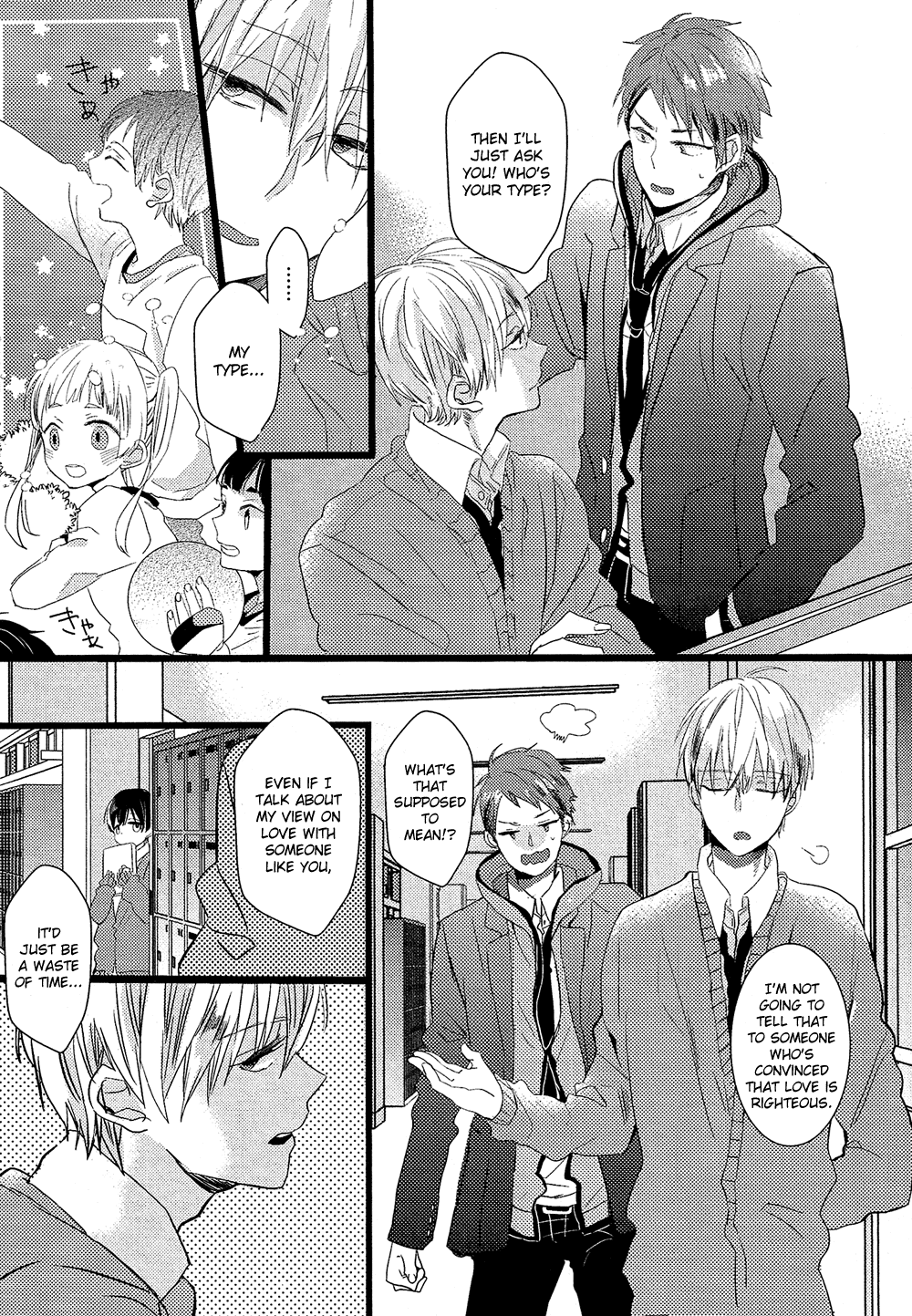 Nise x Koi Boyfriend Chapter 1.4 page 4 - Vol.1 Chapter 4: Kimi to Boku de Chouchou Musubi o